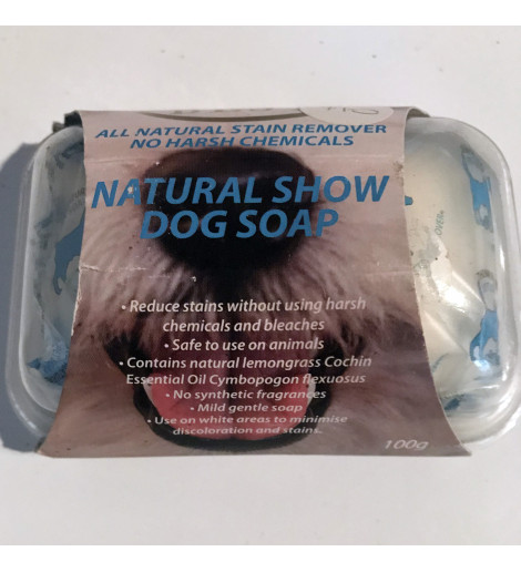 Natural Dog Show Soap